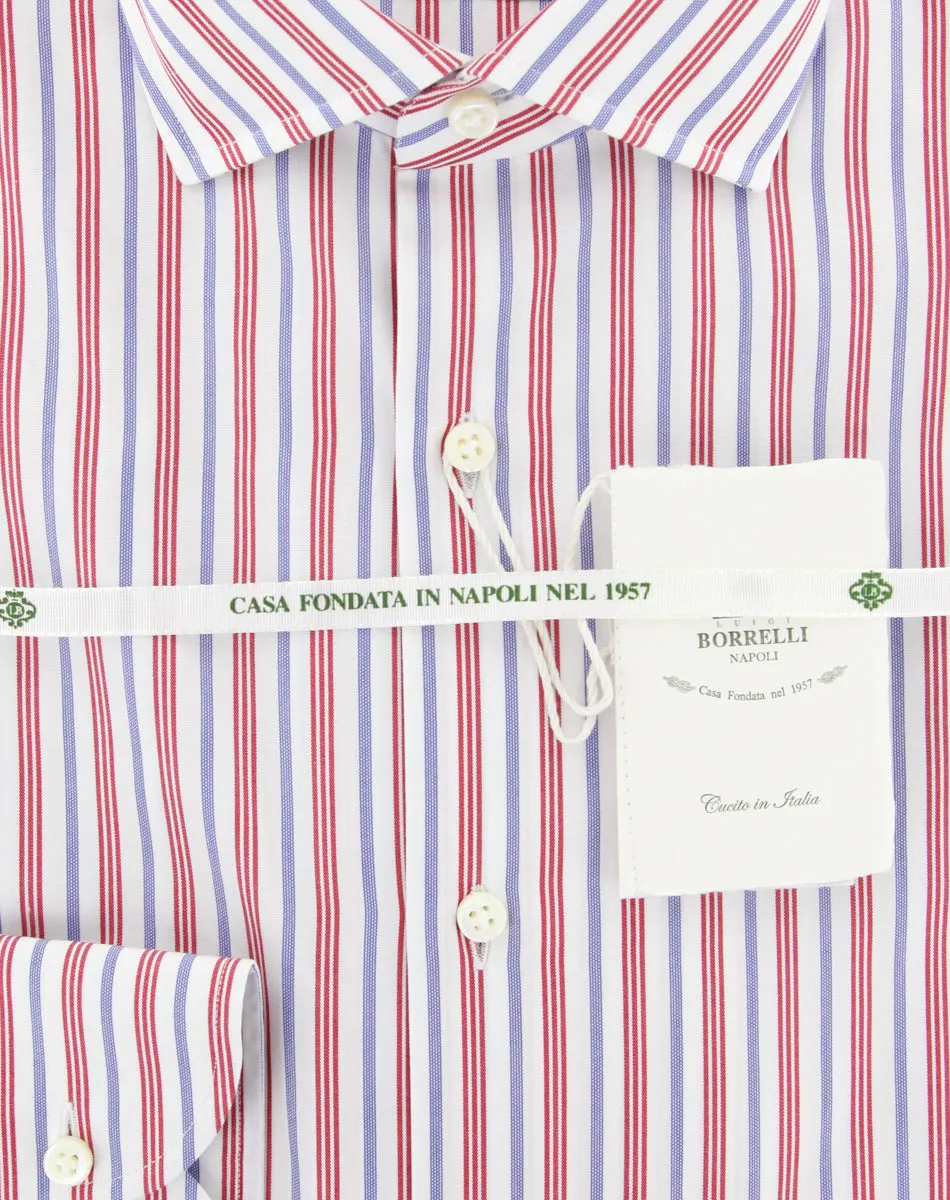 Luigi Borrelli Red Shirt - Slim
