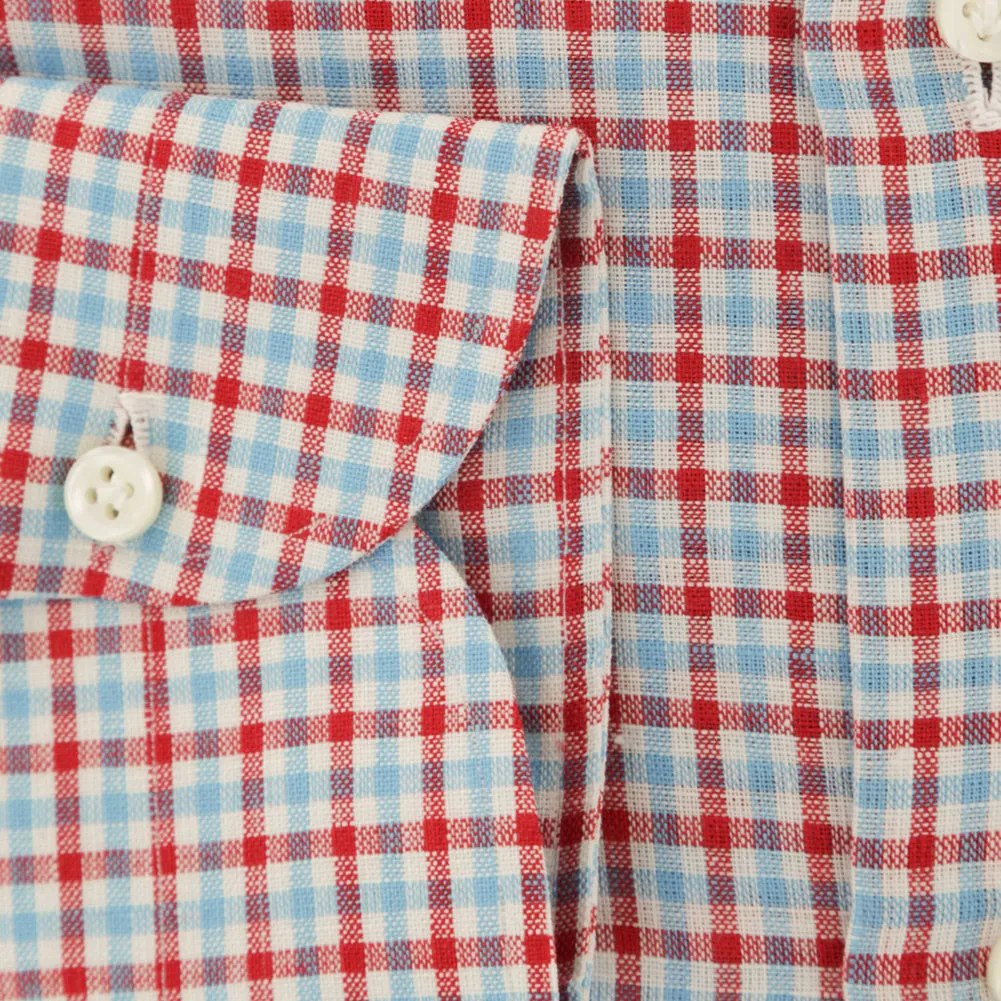 Luigi Borrelli Red Shirt - Slim