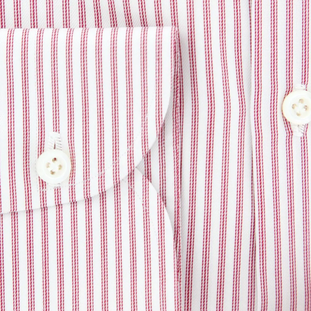 Luigi Borrelli Red Shirt - Slim
