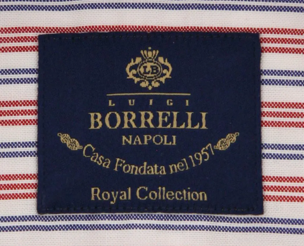 Luigi Borrelli Red Shirt - Slim