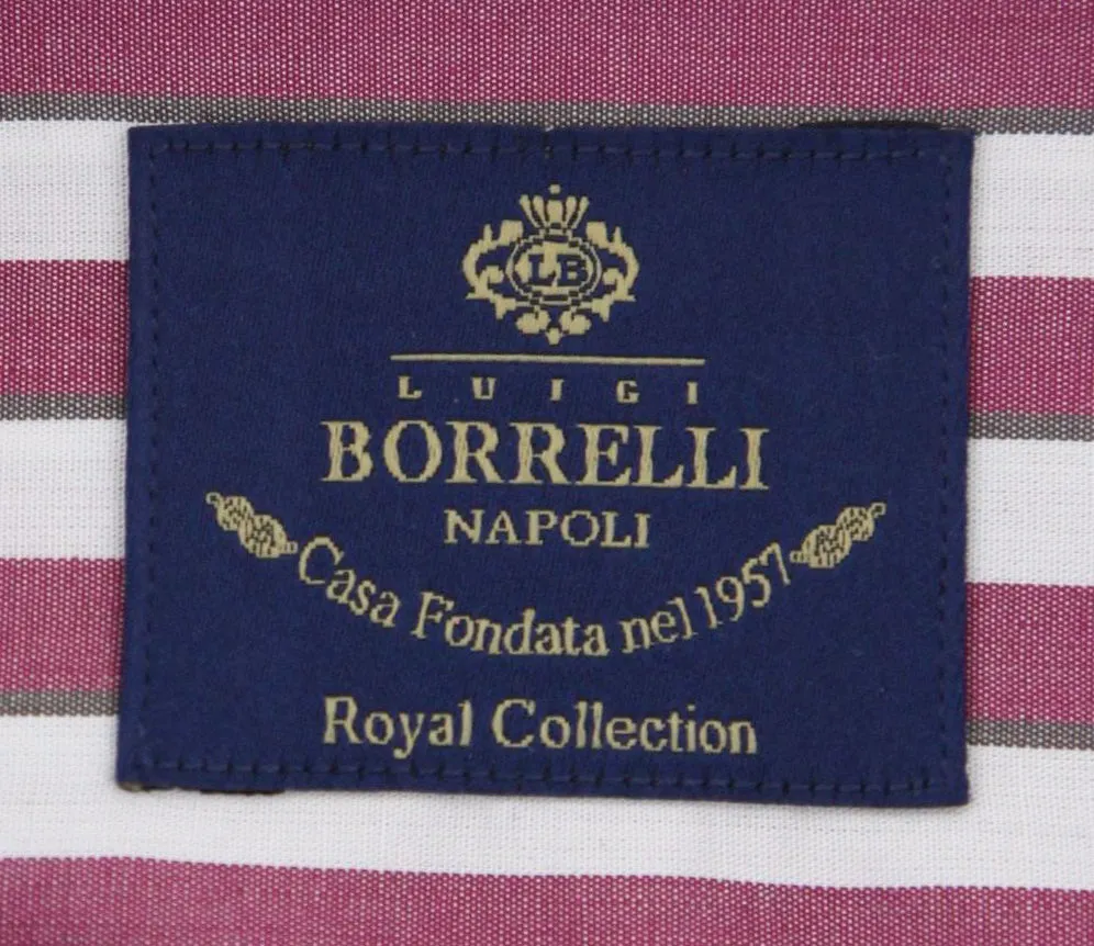 Luigi Borrelli Red Shirt - Slim