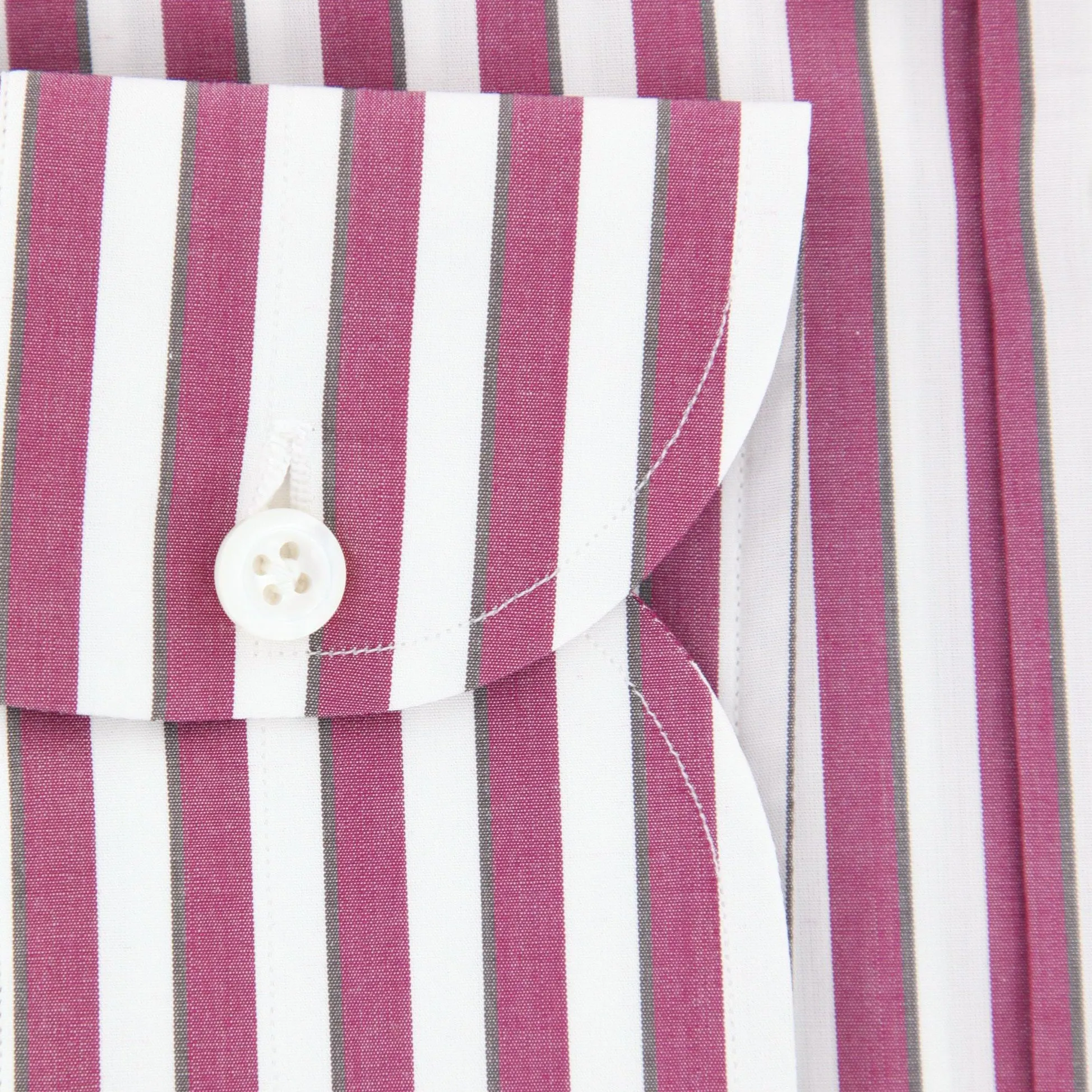 Luigi Borrelli Red Shirt - Slim