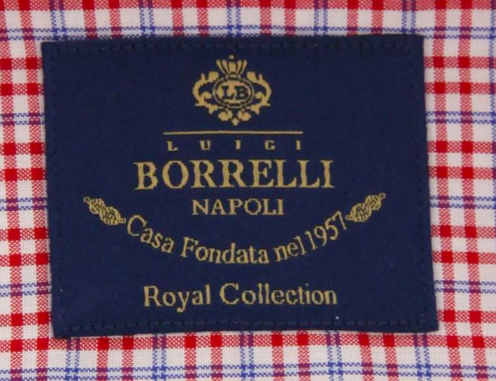 Luigi Borrelli Red Shirt - Slim
