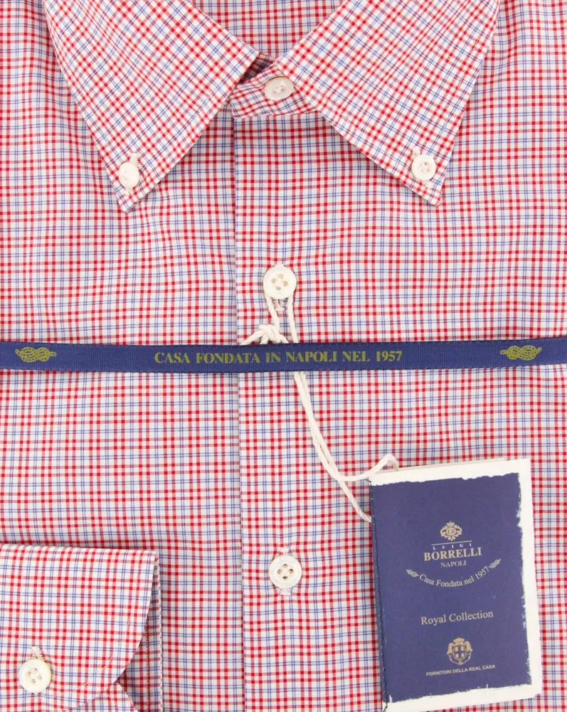 Luigi Borrelli Red Shirt - Slim