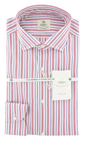 Luigi Borrelli Red Shirt - Slim