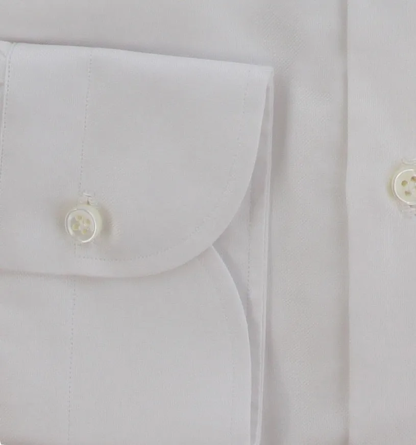Luigi Borrelli White Shirt - Slim