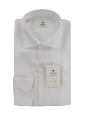 Luigi Borrelli White Shirt - Slim