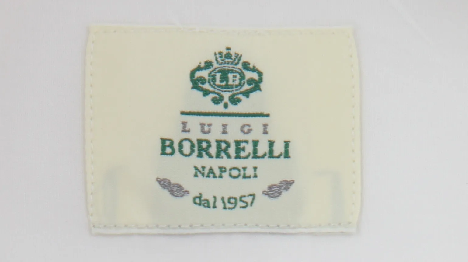 Luigi Borrelli White Shirt - Slim