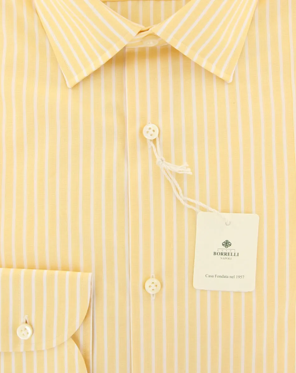 Luigi Borrelli Yellow Shirt - Slim