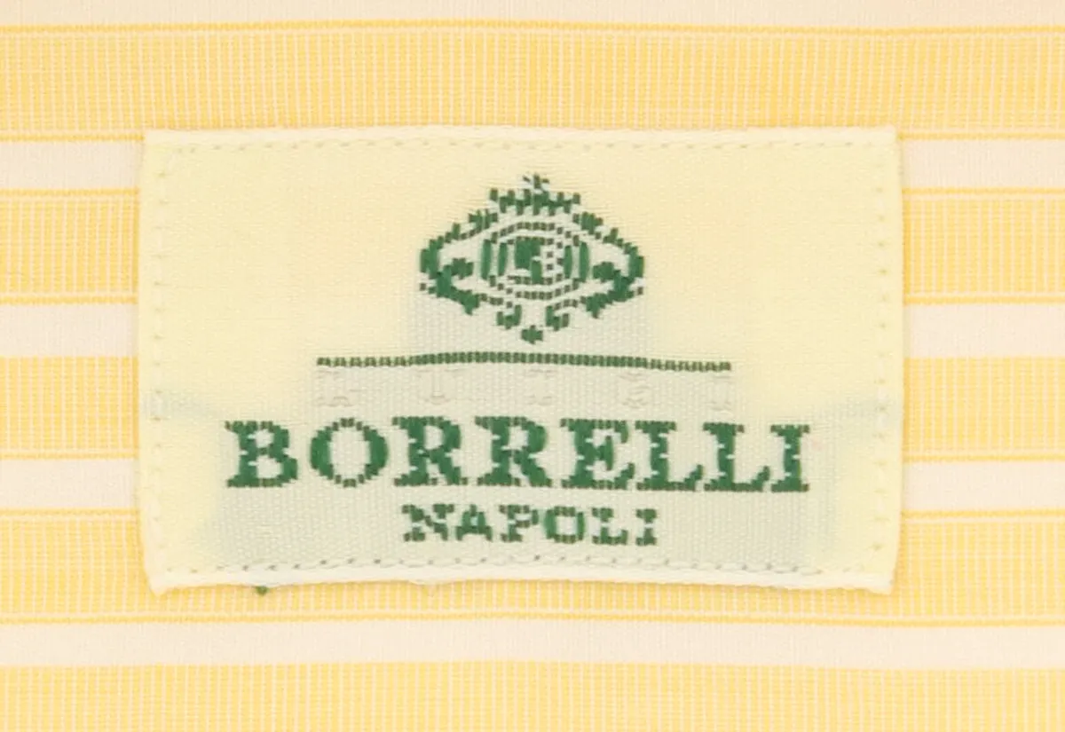 Luigi Borrelli Yellow Shirt - Slim