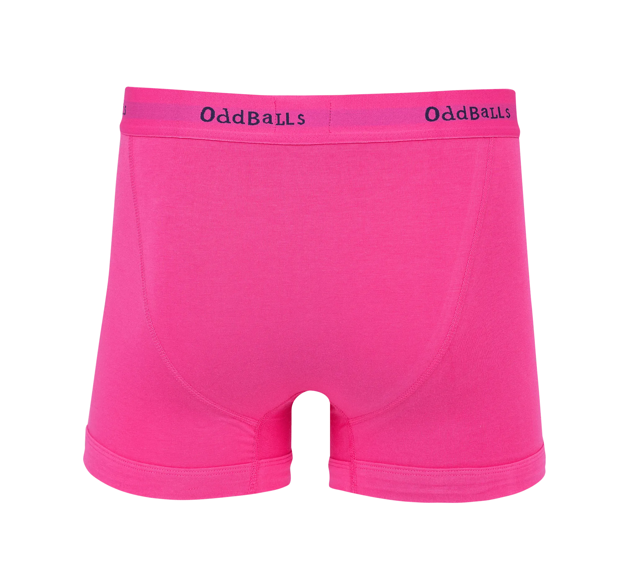 Magenta & Navy - Mens Boxer Shorts