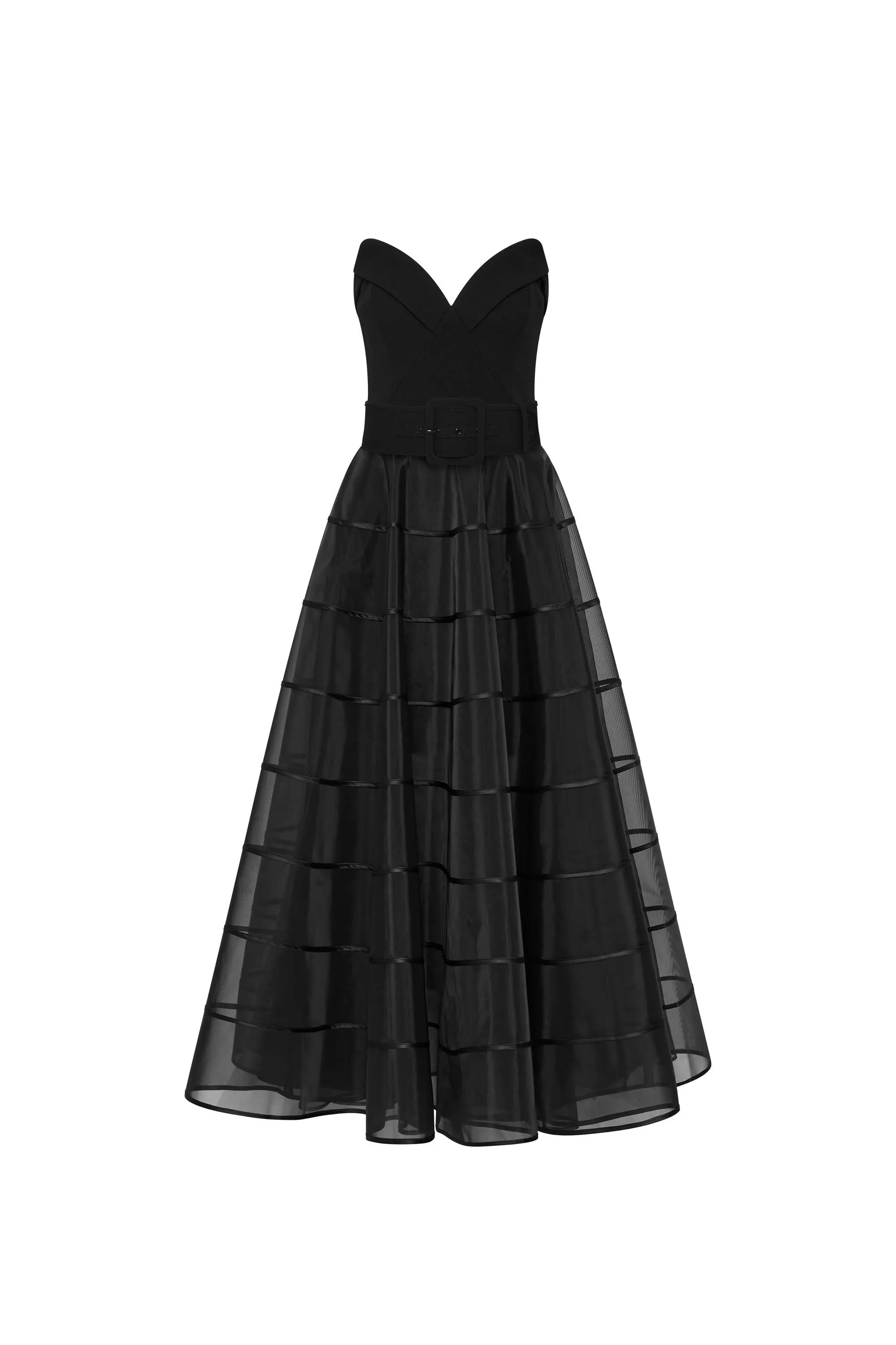 Marcella Strapless Midi Dress
