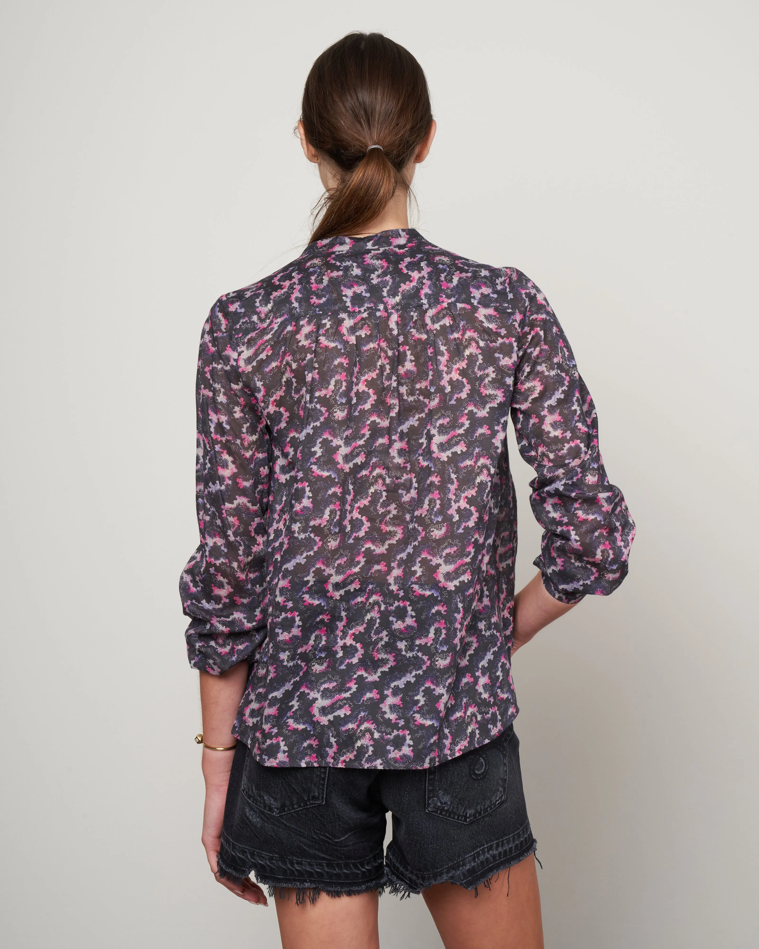 maria top - faded black