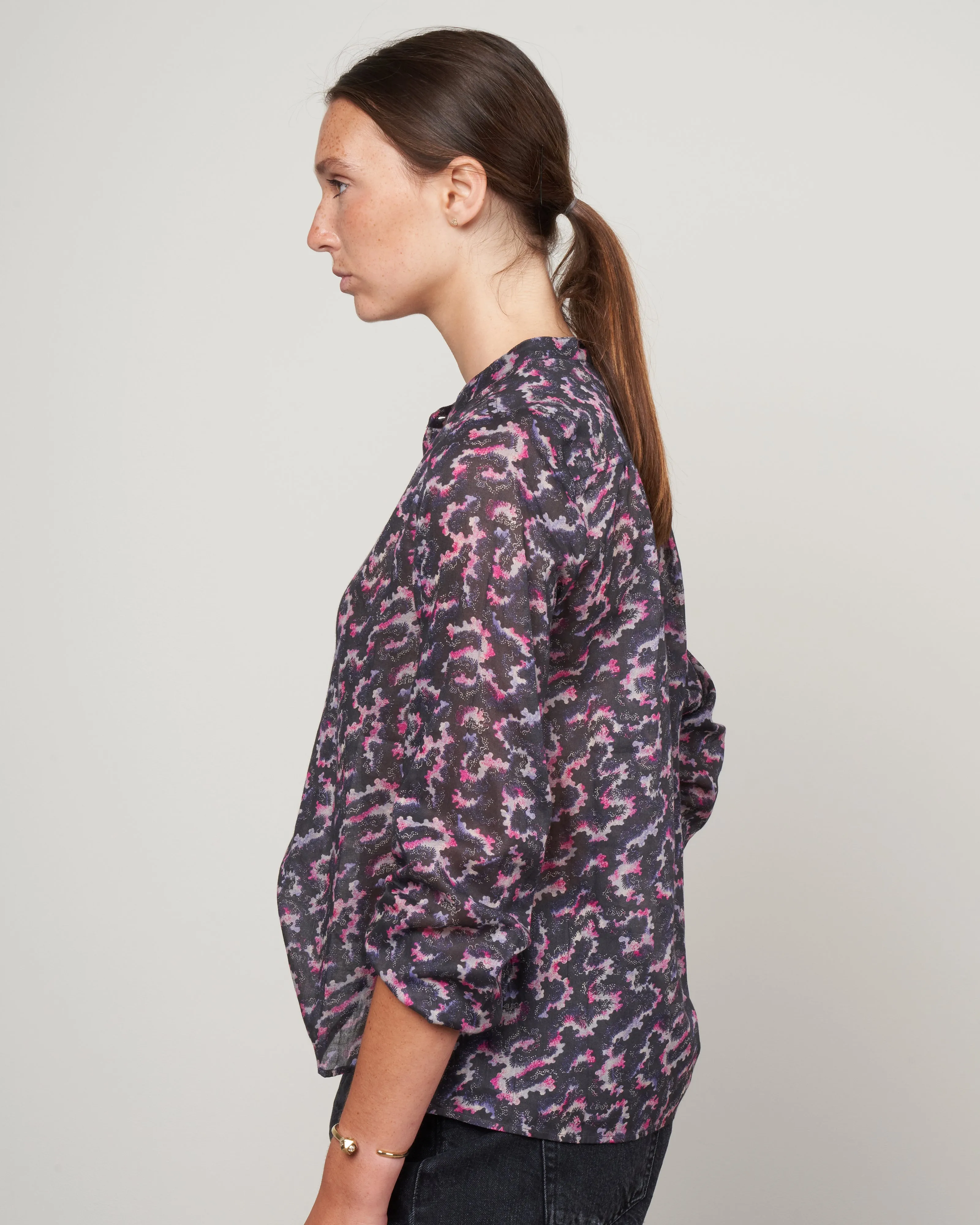 maria top - faded black