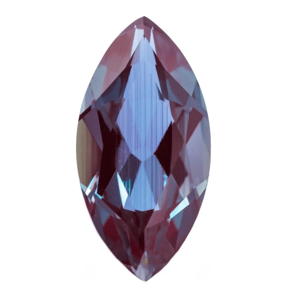 Marquise Chatham Lab-Grown Alexandrite Gems