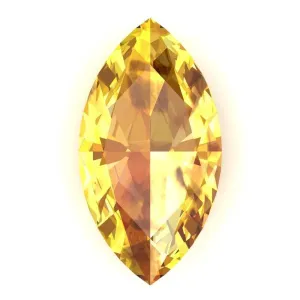 Marquise FAB Lab-Grown Yellow Sapphire Gems