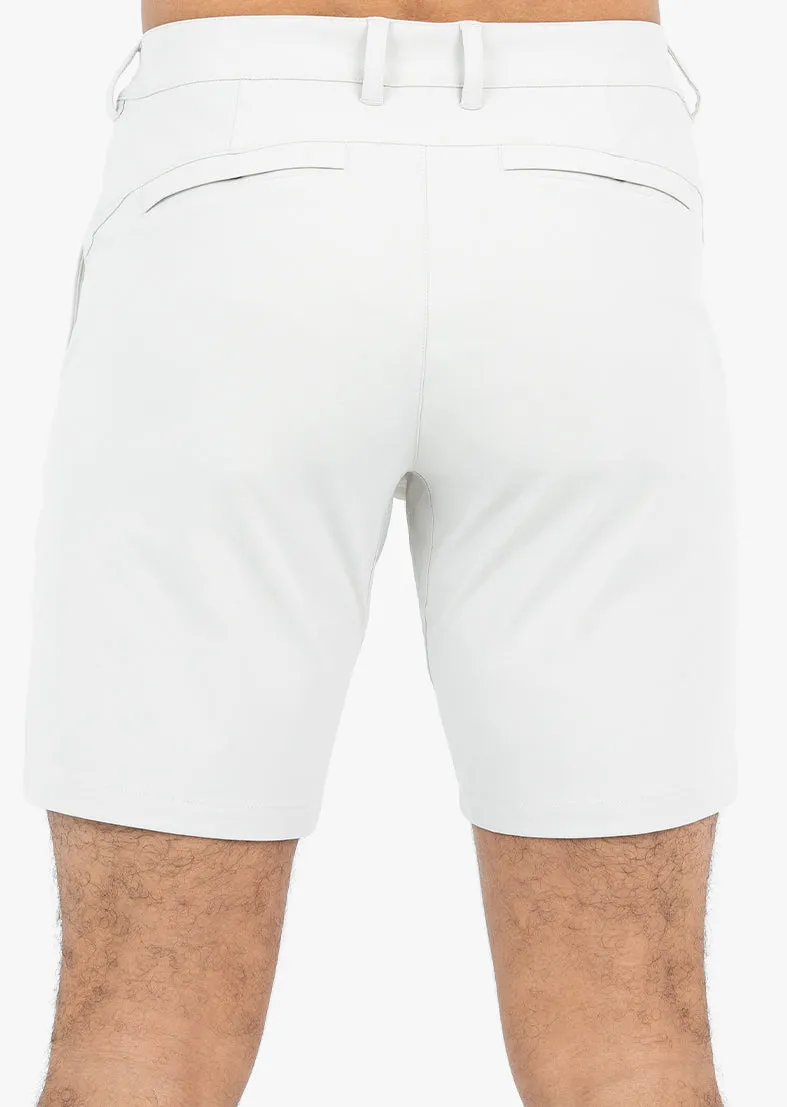 Men Adapt Shorts Classic Fit -8"R Stone