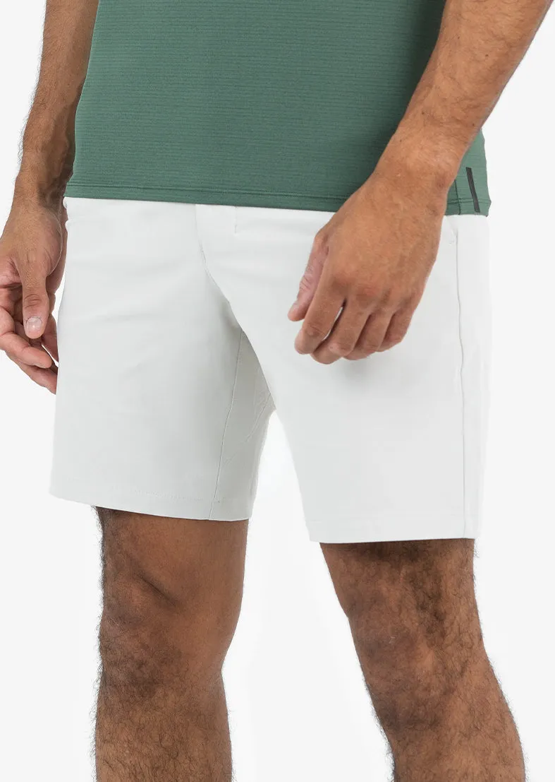 Men Adapt Shorts Classic Fit -8"R Stone