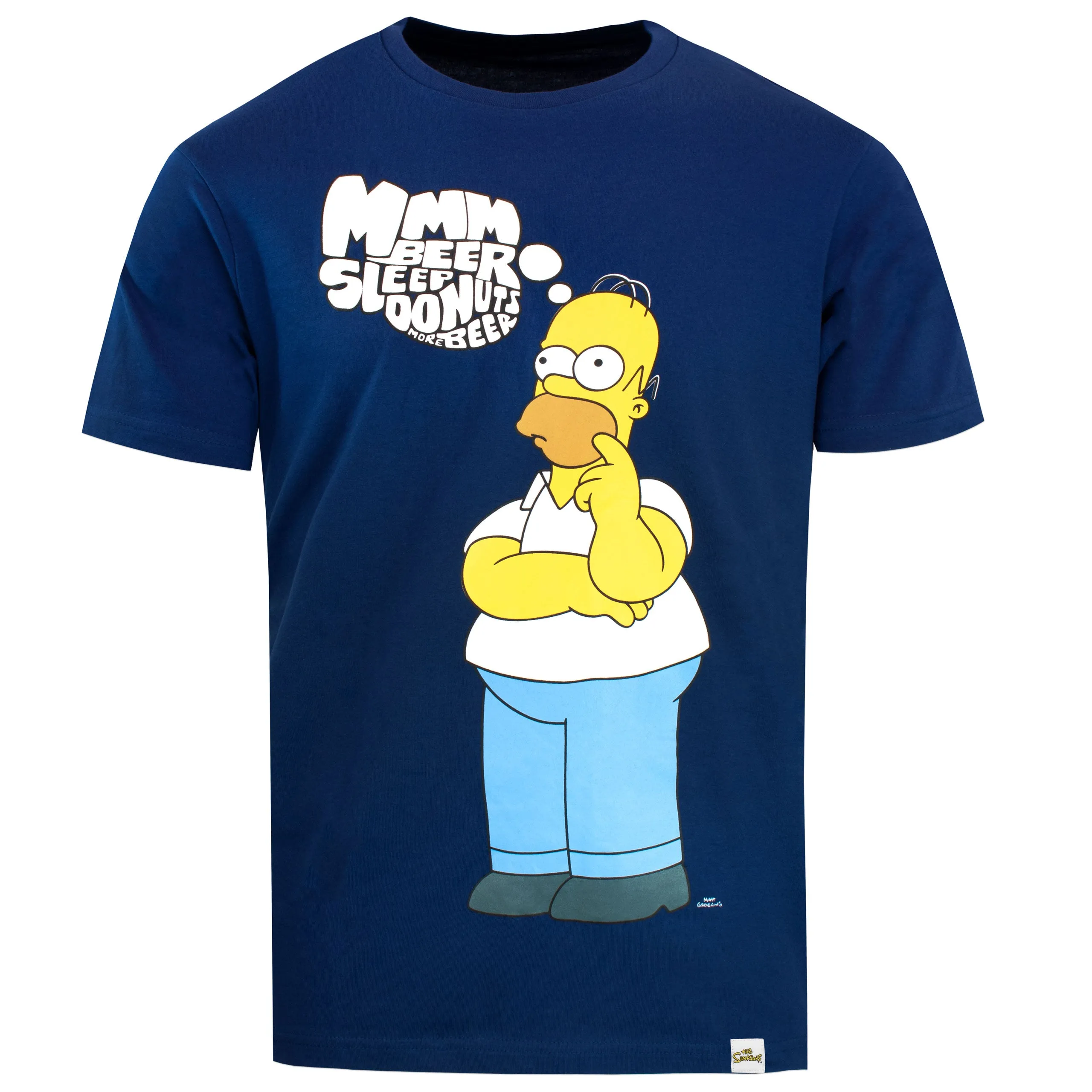 Mens Homer Simpson Short Pajamas