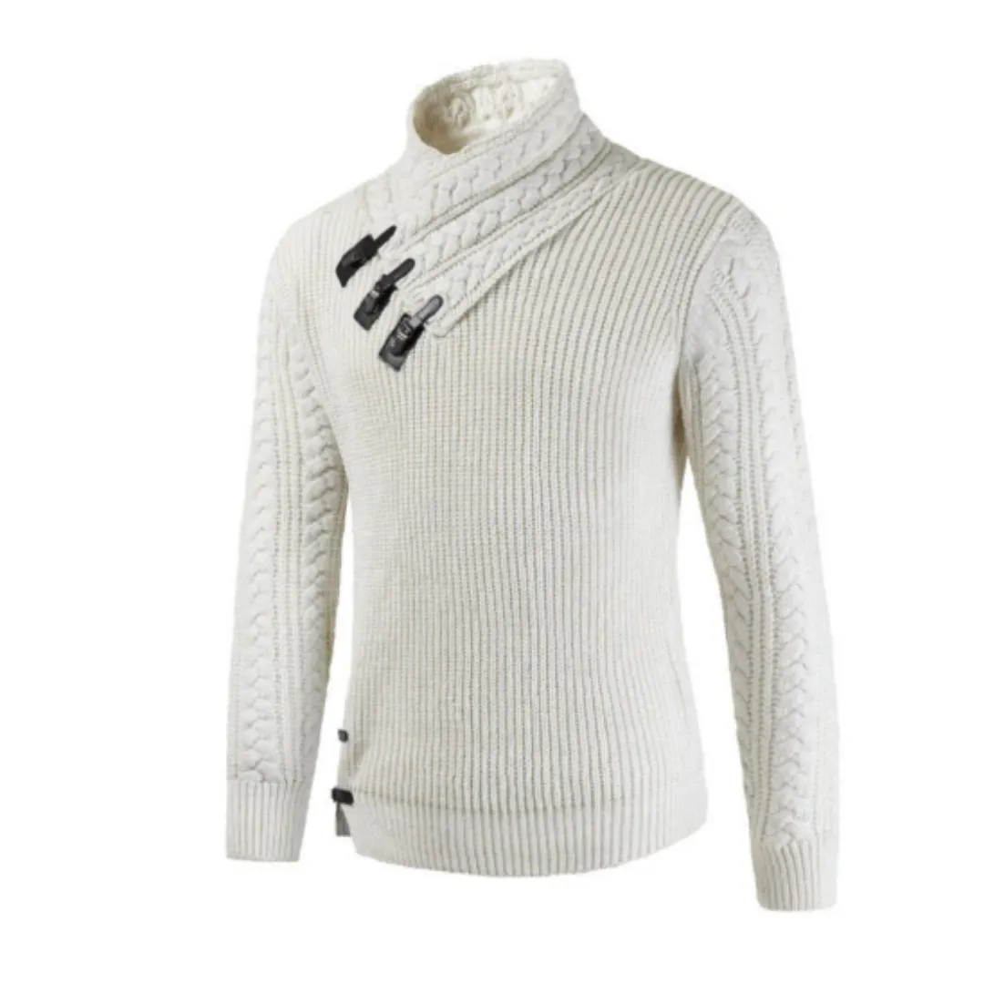 Men's Stylish Warm Knitted Sweater | Long