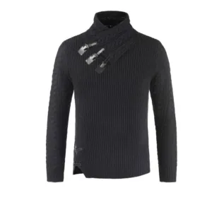 Men's Stylish Warm Knitted Sweater | Long