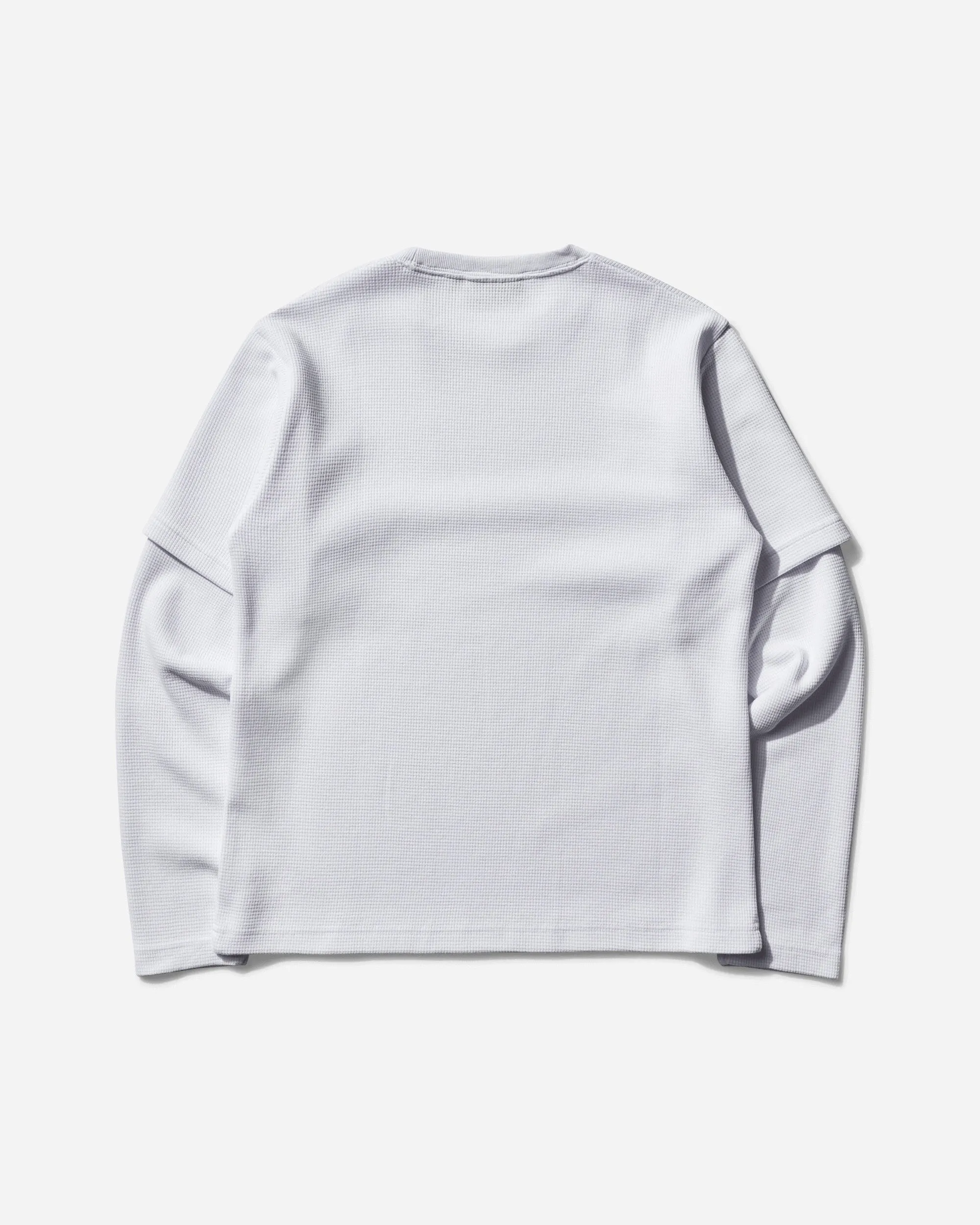 Men's Thermal Layered Longsleeve T-Shirt White