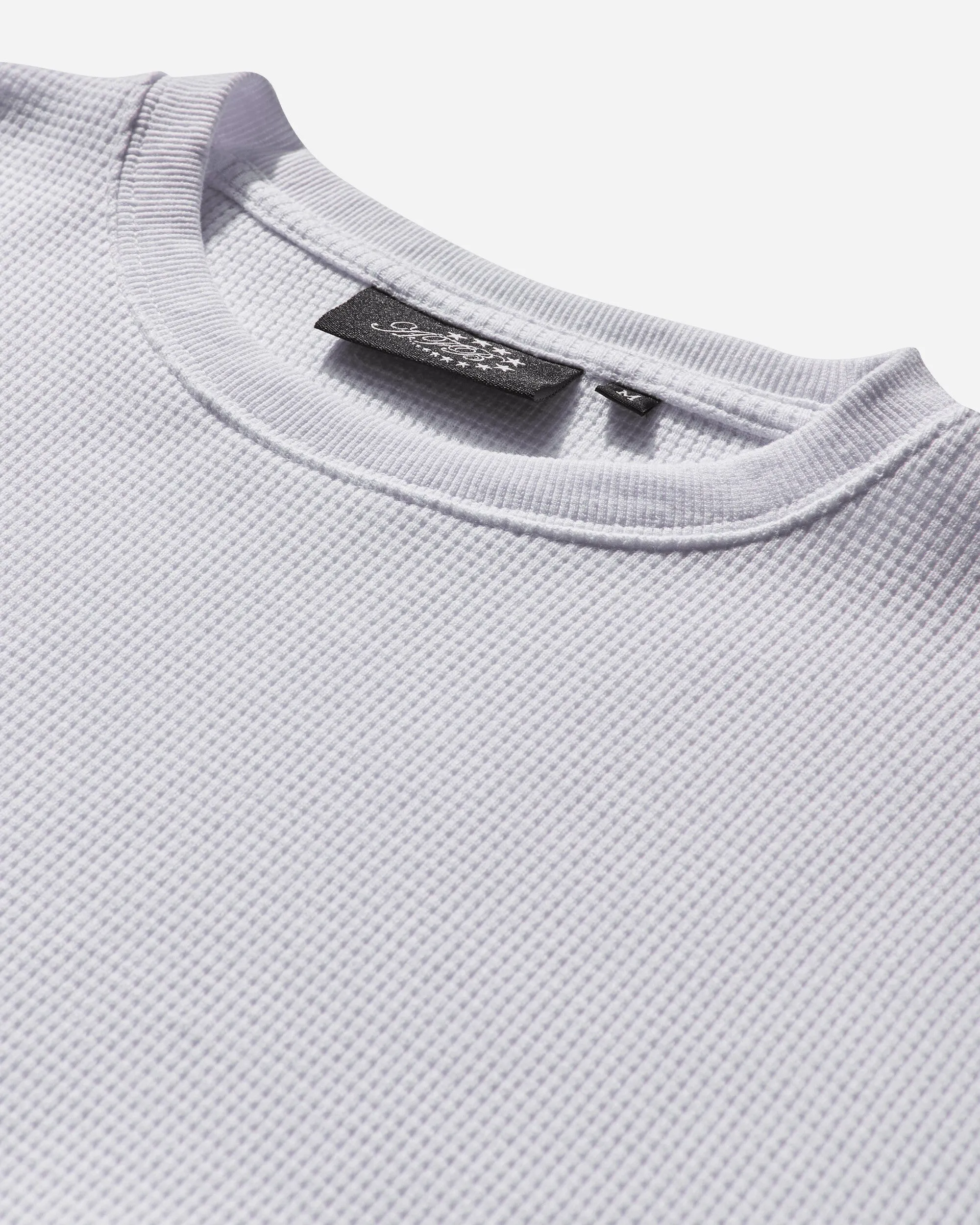 Men's Thermal Layered Longsleeve T-Shirt White
