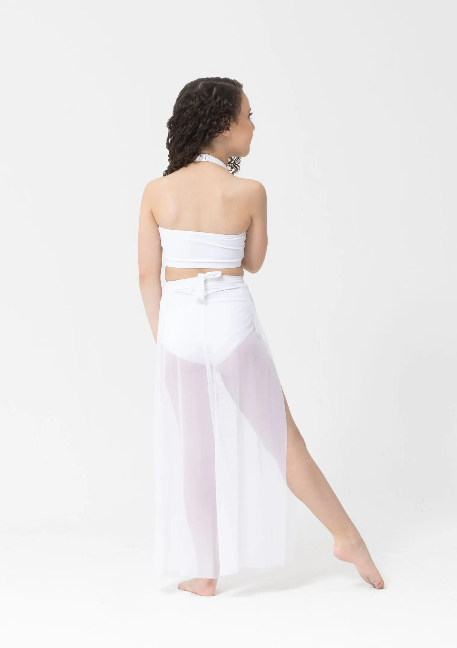 Mesh Wrap Pants