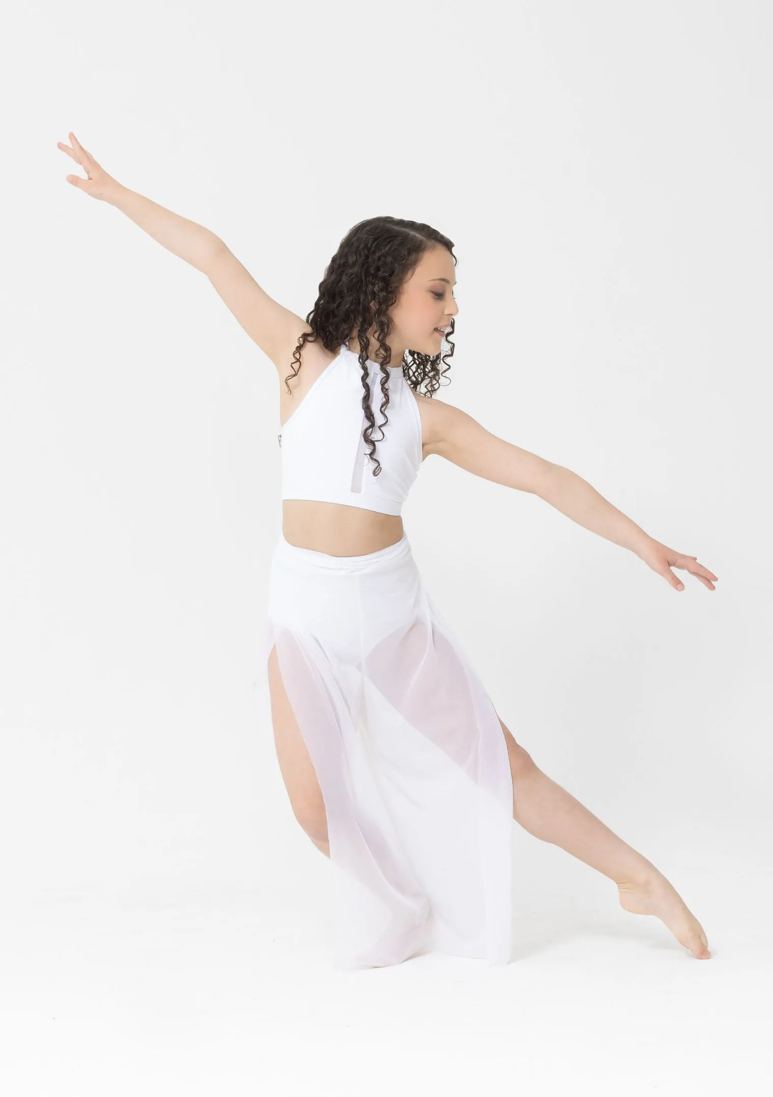 Mesh Wrap Pants
