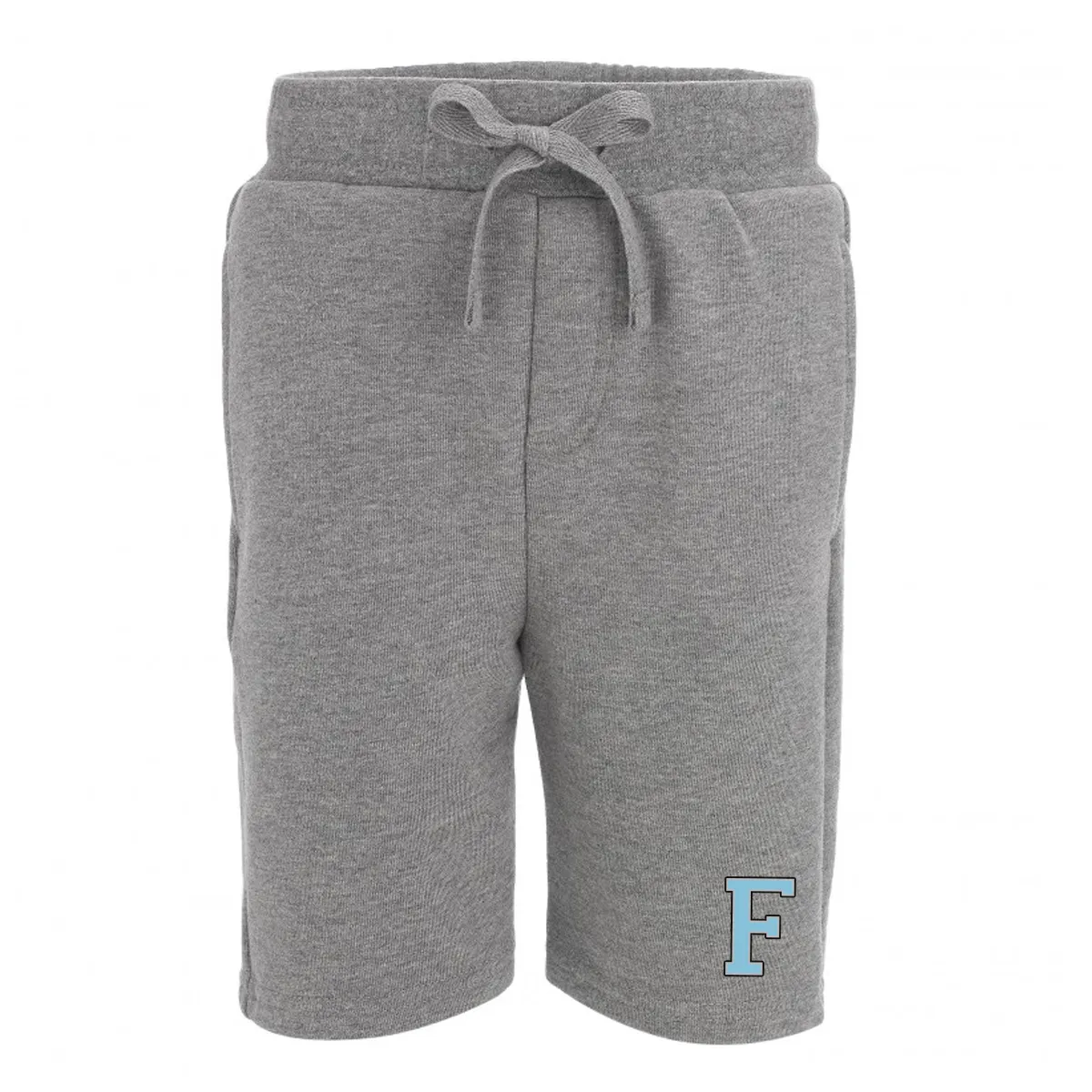 MiniVIP© Personalised Varisty Letters Grey Shorts