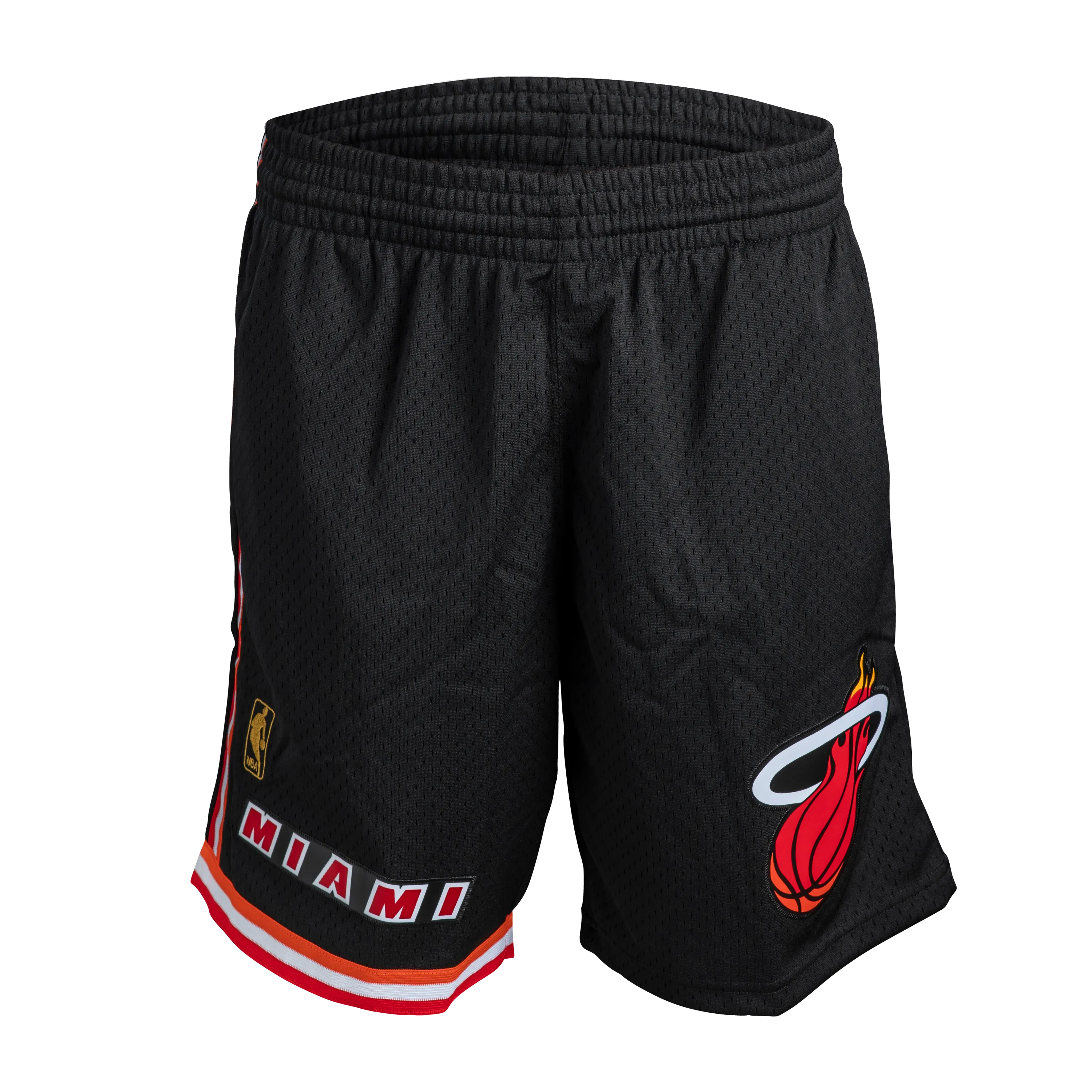 Mitchell & Ness Miami HEAT Swingman Shorts Black