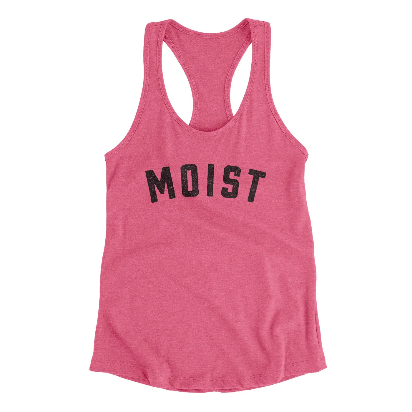 Moist Funny Women's Racerback Tank