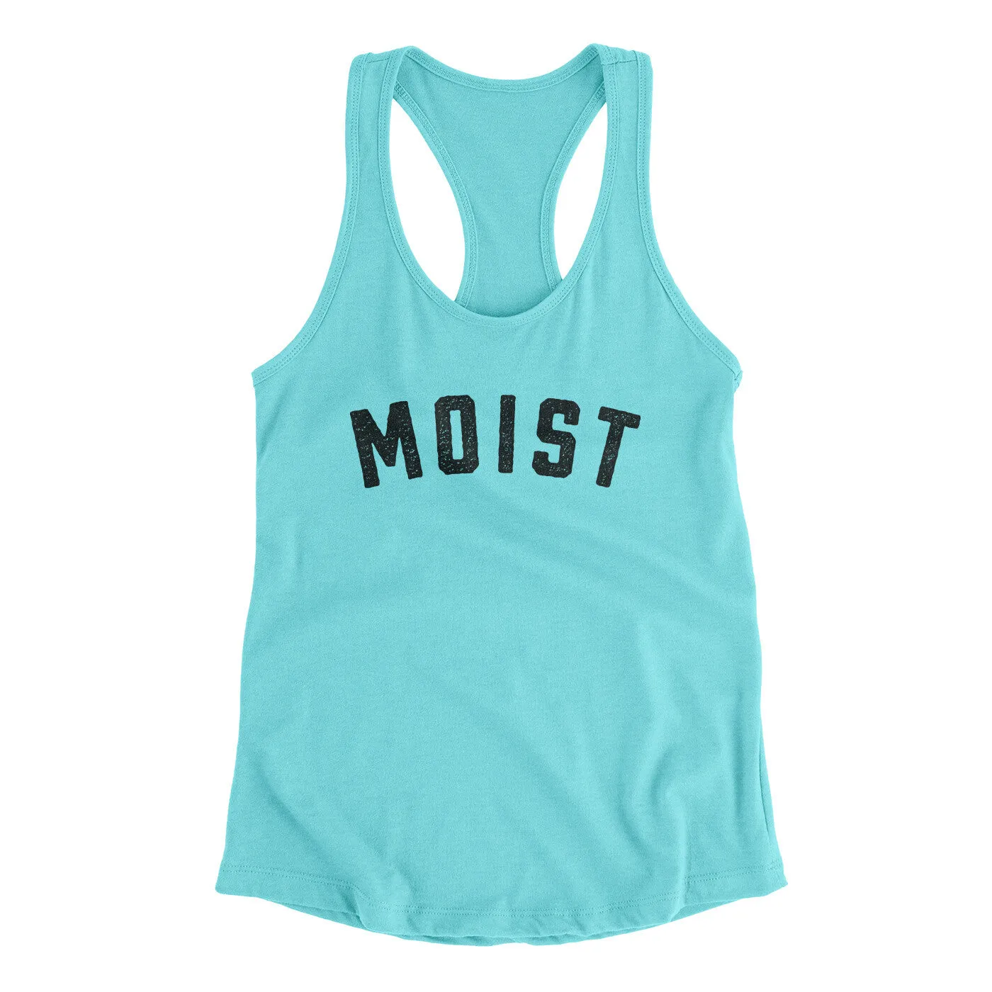 Moist Funny Women's Racerback Tank
