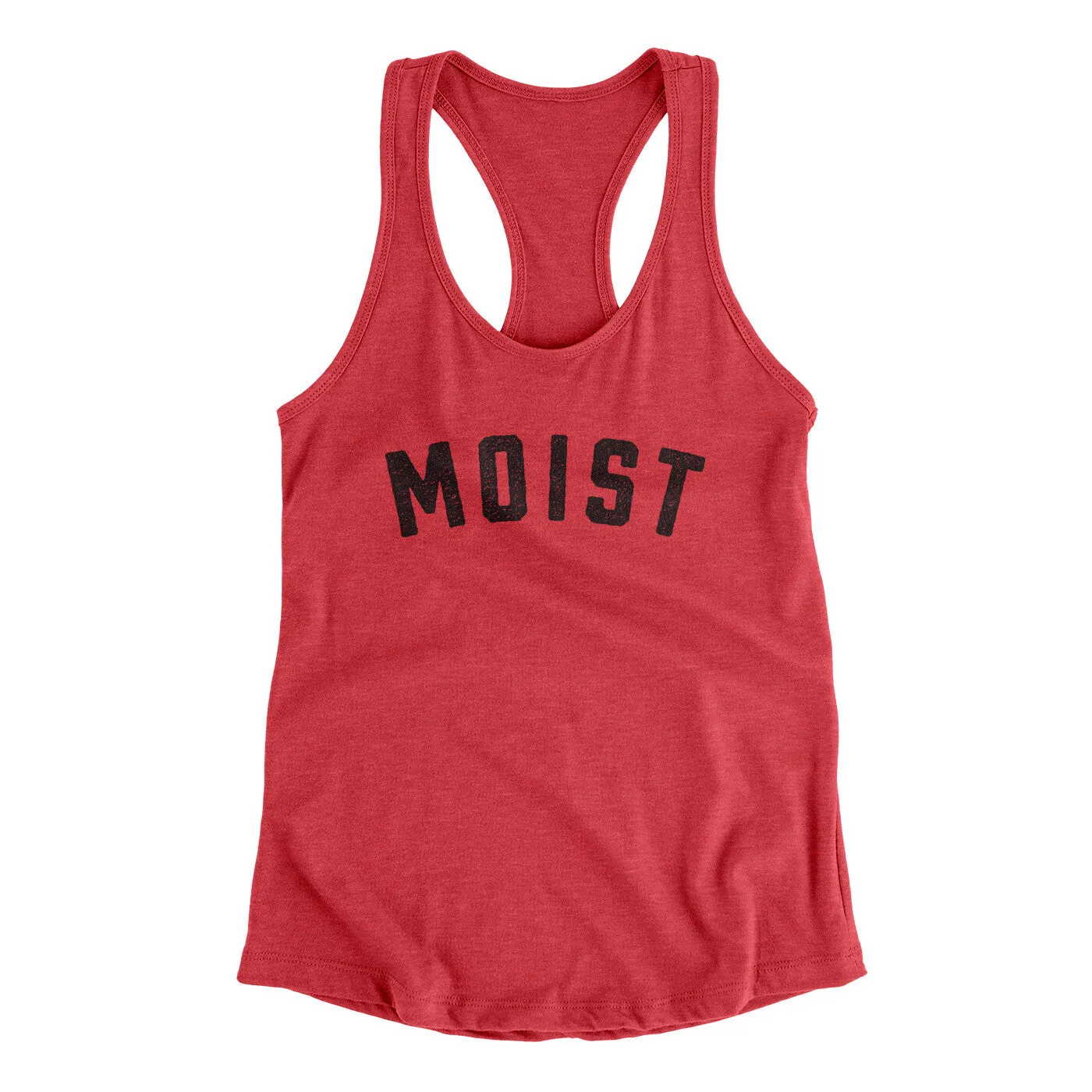 Moist Funny Women's Racerback Tank