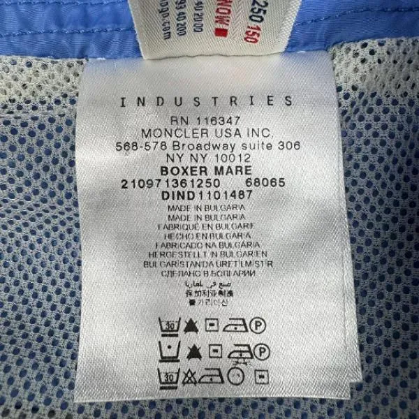Moncler Grenoble Swim Shorts - Blue (Unused)