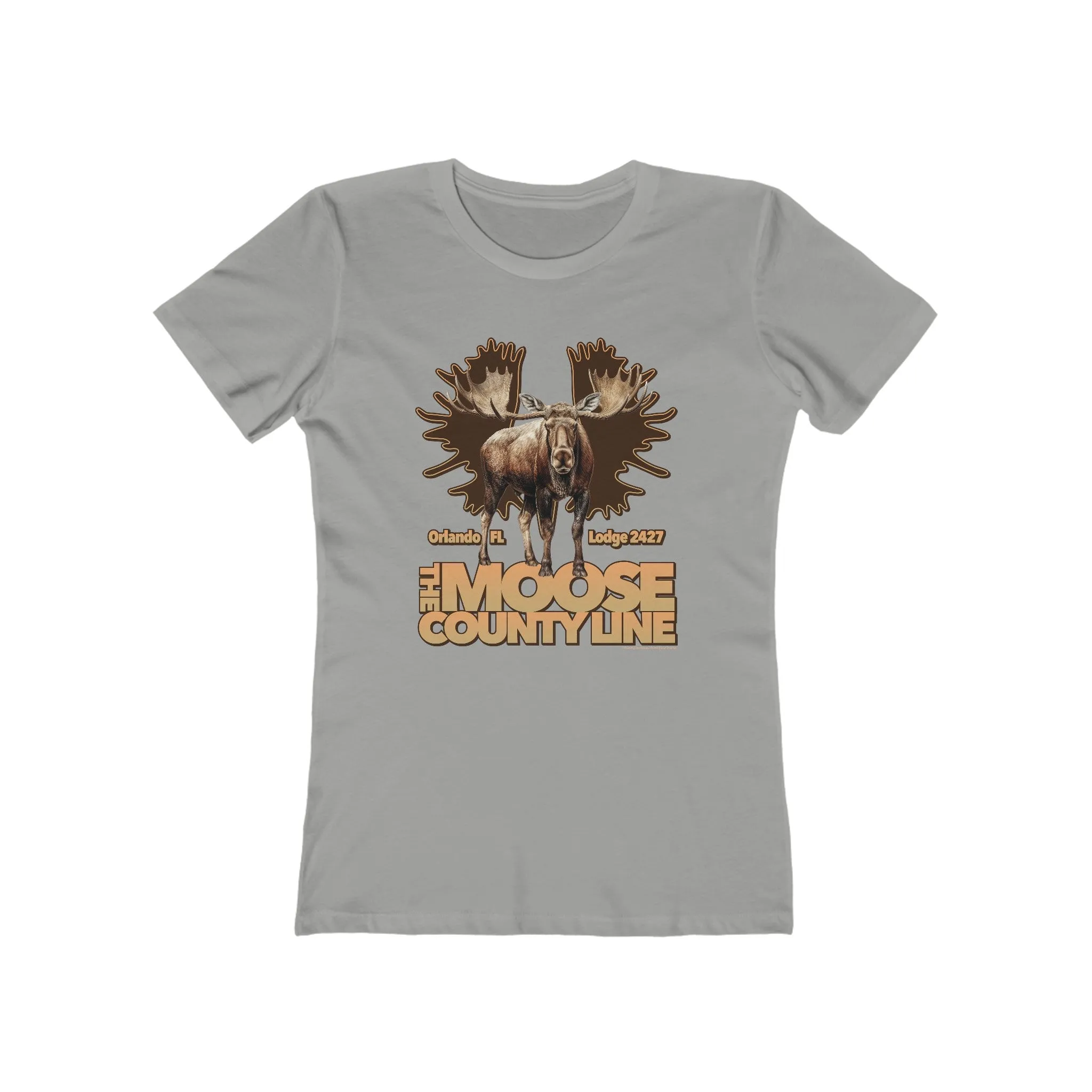 Moose Lodge 2427 - Moose Antlers - Women's T-Shirt (Front Print Only)