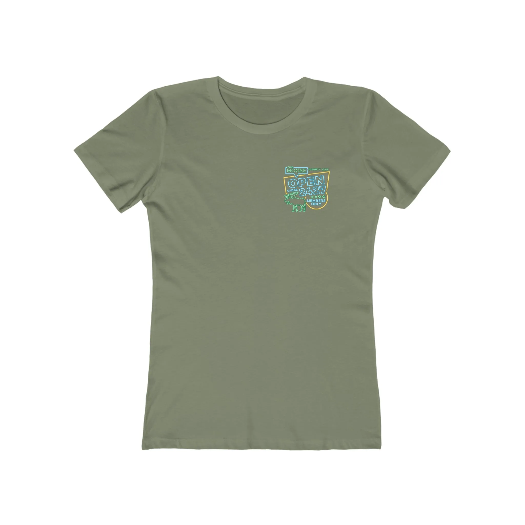 Moose Lodge 2427 - Moose Open 2427 - Women's T-Shirt (Front & Back Print)