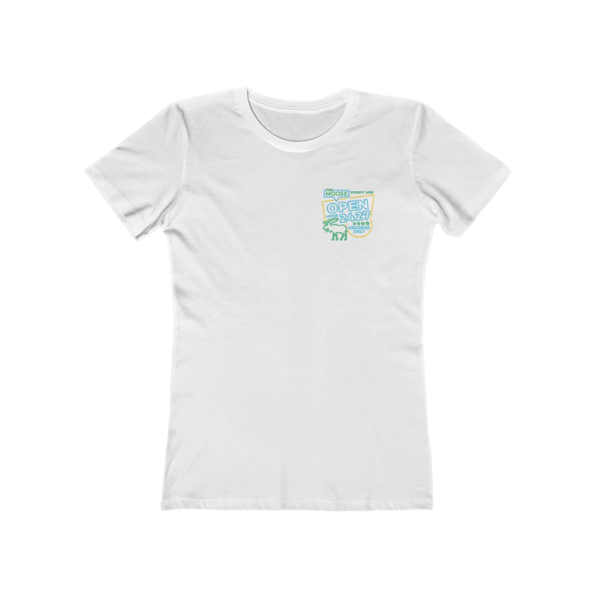 Moose Lodge 2427 - Moose Open 2427 - Women's T-Shirt (Front & Back Print)