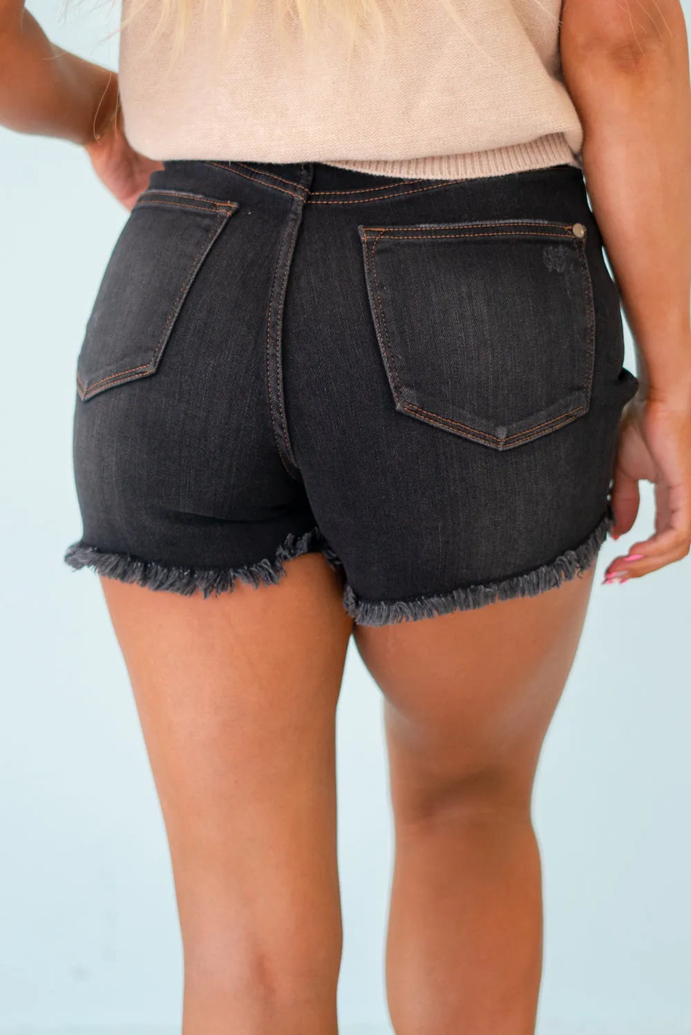 Motorvu Tummy Control Black Shorts