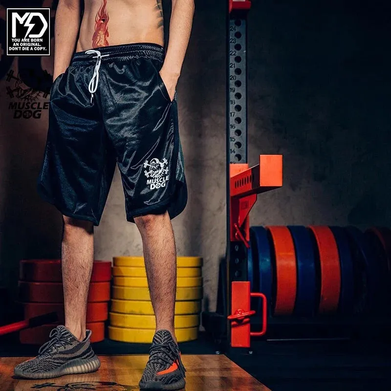 MuscleDog Knee Length Workout Shorts