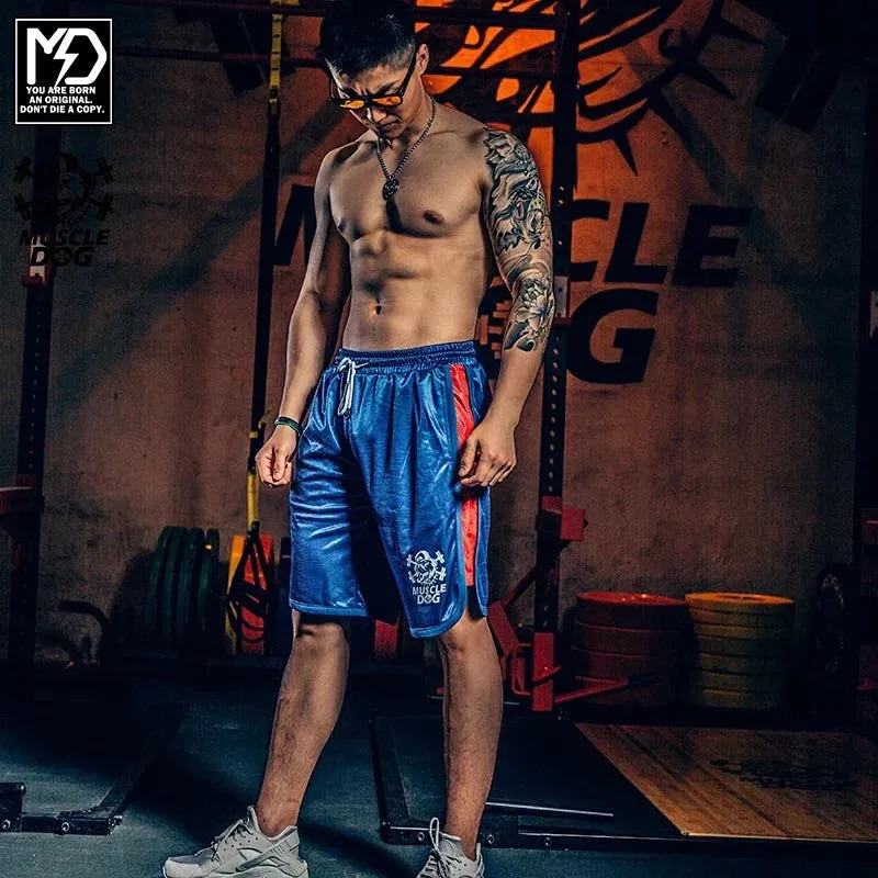 MuscleDog Knee Length Workout Shorts