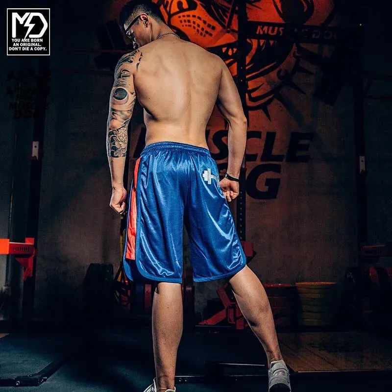 MuscleDog Knee Length Workout Shorts