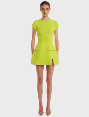 Myah Dress - Lime