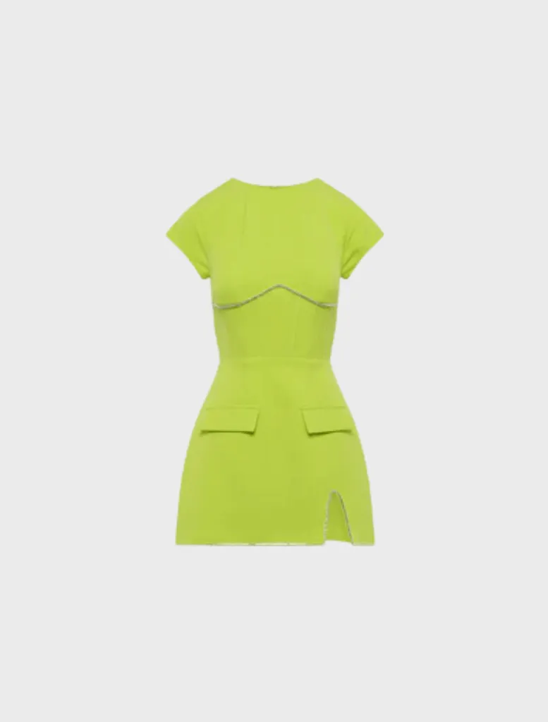 Myah Dress - Lime