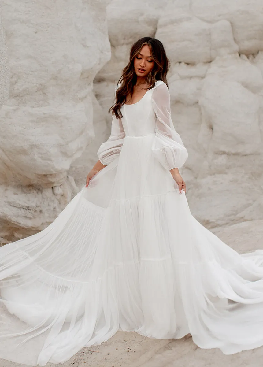 Natalya Bridal Gown in Lily
