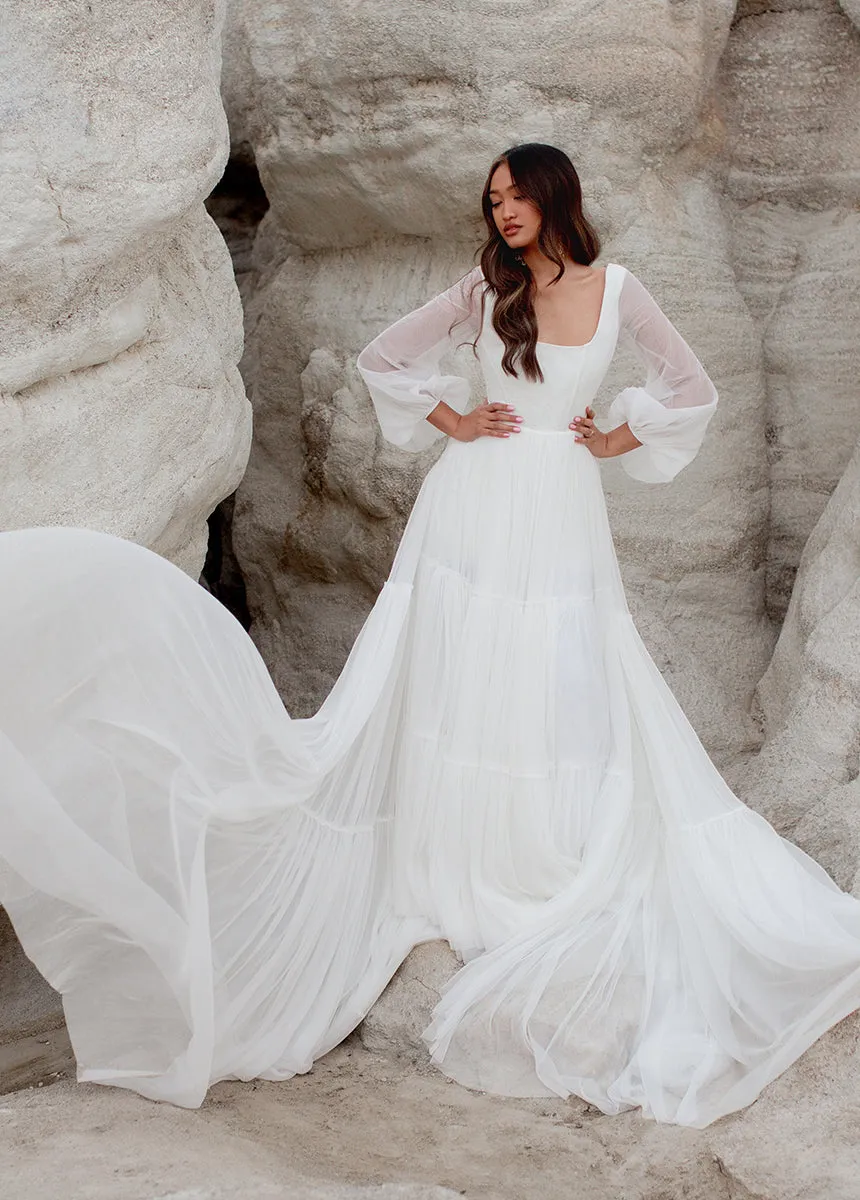 Natalya Bridal Gown in Lily