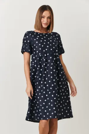 Naturals Confetti Linen Dress Ga271