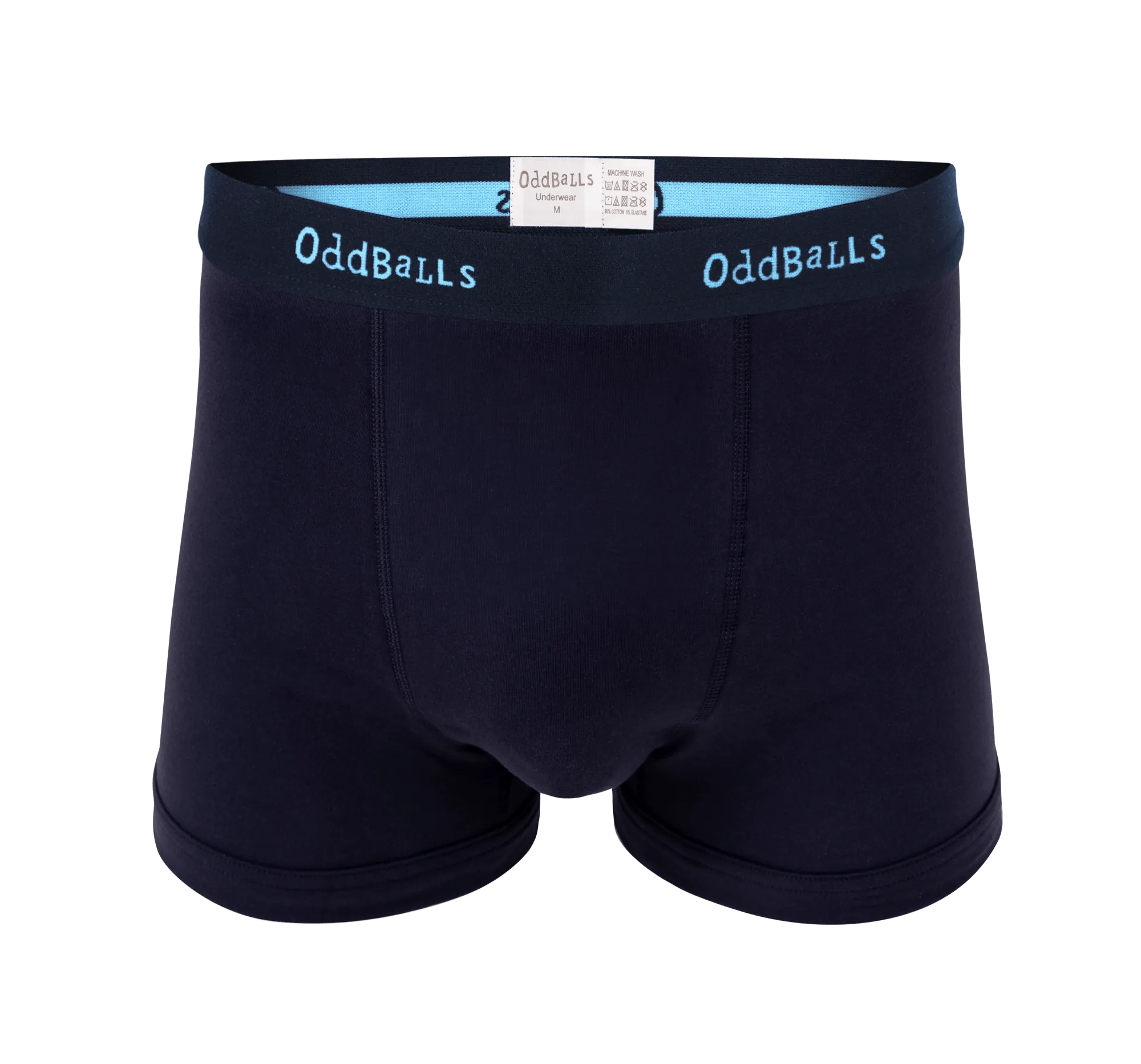Navy/Blue OddBalls - Mens Boxer Shorts