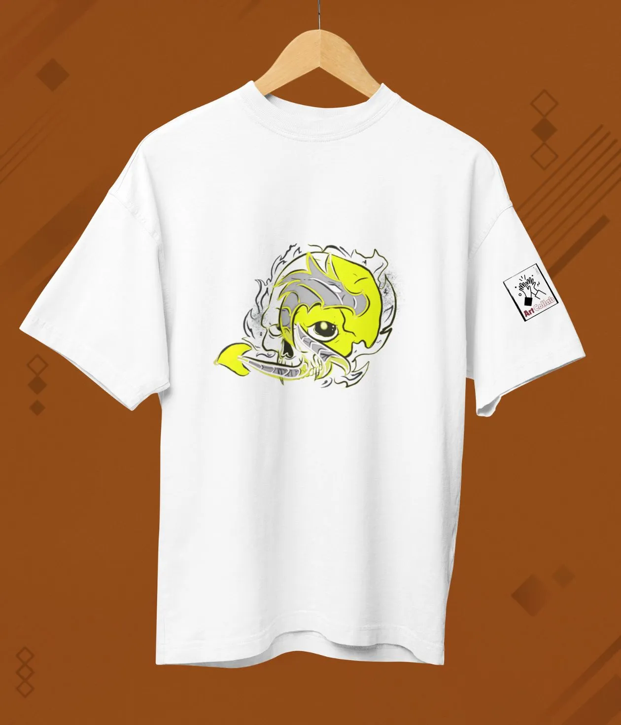 Neon Reaper - Terry Oversized T-Shirt