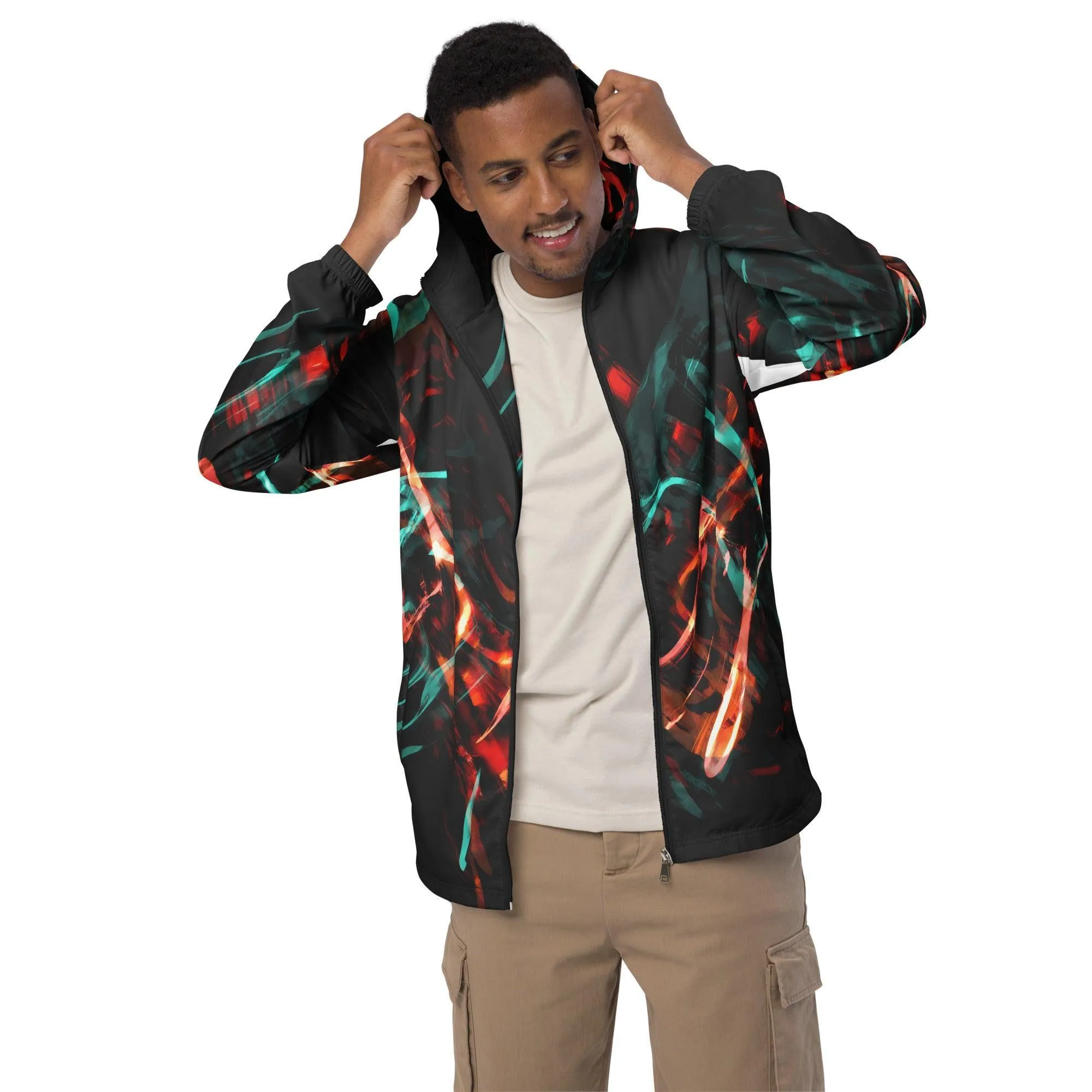 NEON SWISH Graffti Windbreaker